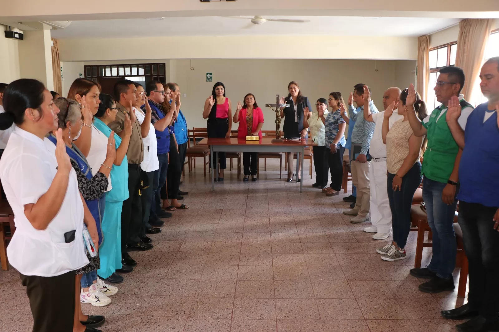 Juramenta comando de lucha contra el dengue - CAUSA JUSTA