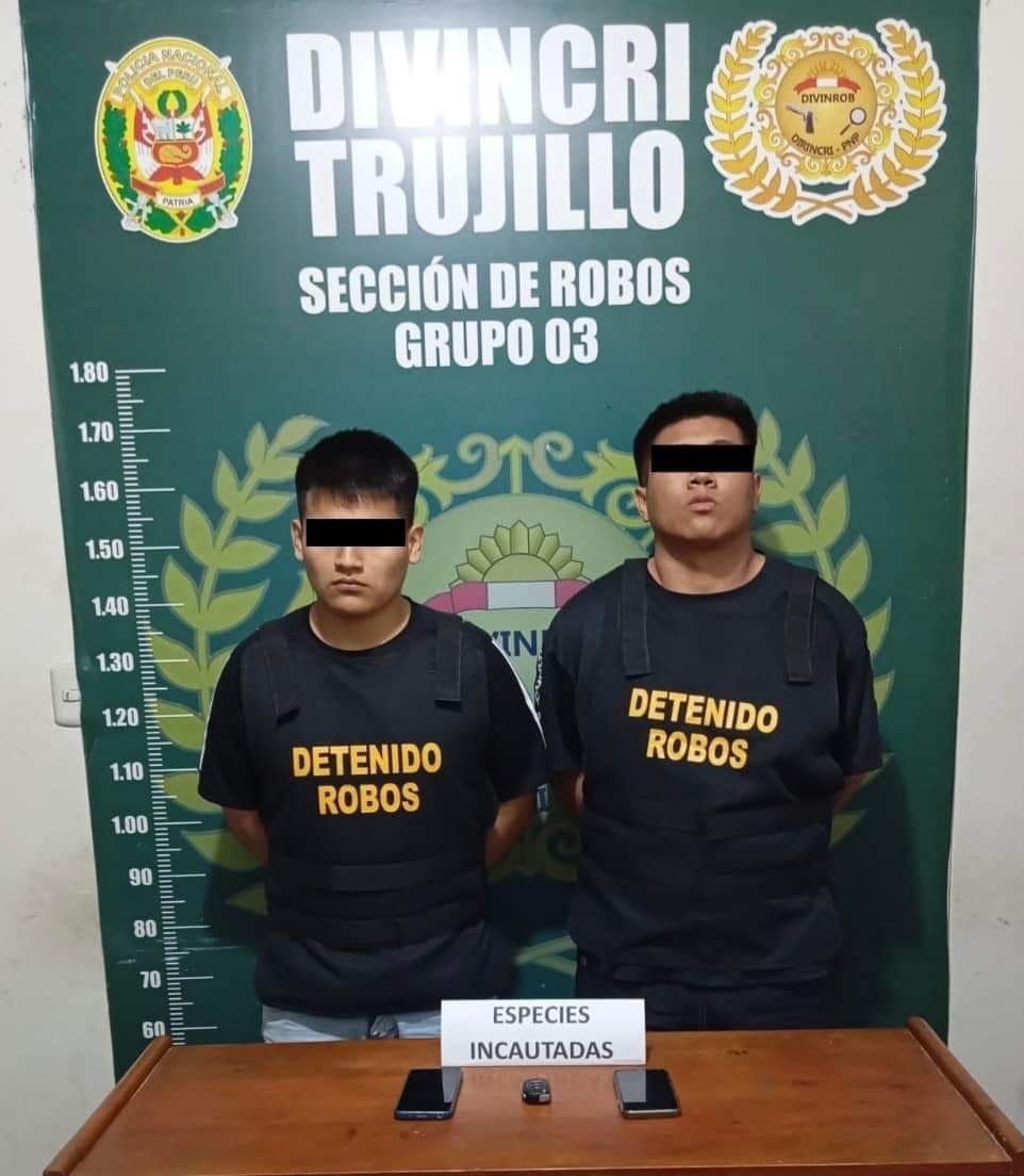 Capturan a dos presuntos “marcas” que roban S/ 30 mil a empresario ...