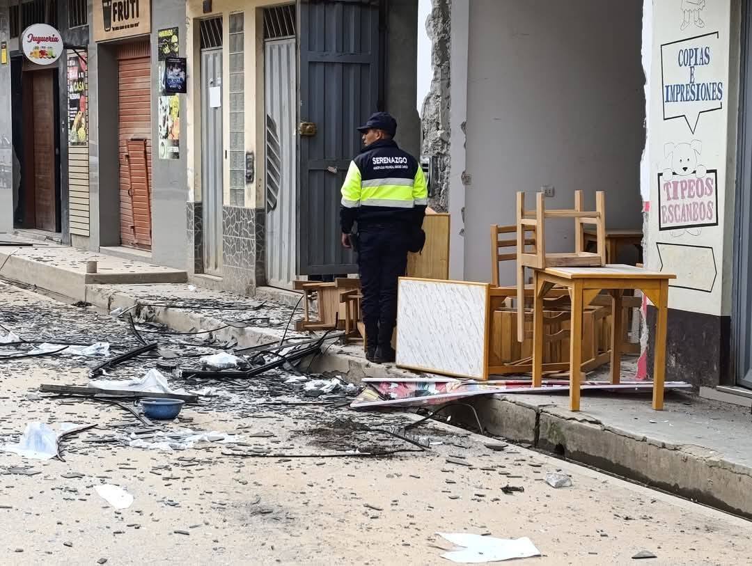 Ataque con explosivo en Huamachuco deja tres heridos y severos daños ...